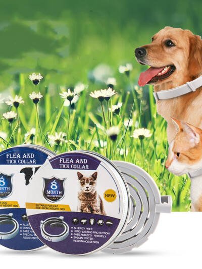 Pet Anti-mosquito Collar Cat Dog Adjustable Insect Repellent Collar Pet Supplies