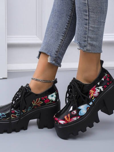 Spring New Muffin Bottom Wedge And Nude Boots Women