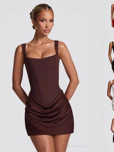 Summer Corset Dress Graceful Sleeveless Short Dresses For Party Wedding Evenning Clothing