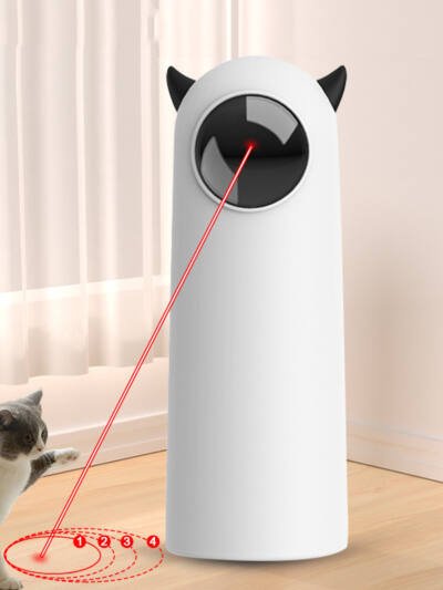 Electric Automatic Infrared Cat Teaser Toys