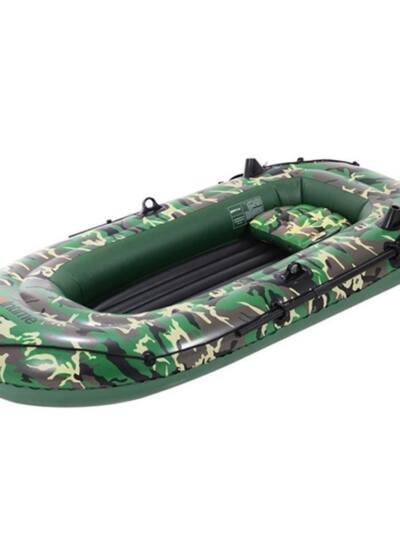 Inflatable Fishing Boat Thickened Kayak Carrying Inflatable Boat Can Be Folded To Carry
