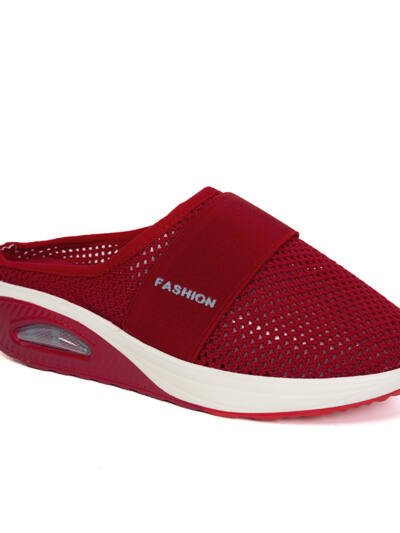 One Pedal Female Lazy Plus Size Thick Bottom Air Cushion Half Trawling Slippers