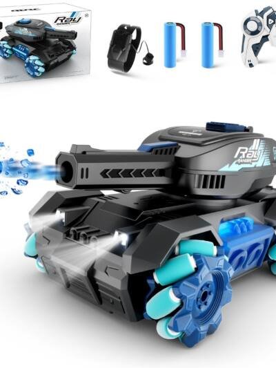 RC Tank Toys Four Wheel Drive Remote Control Car 2.4G Gesture Control Water Bomb