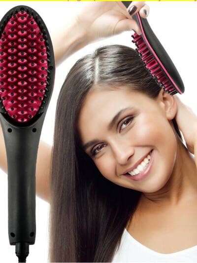 Imply Straight Electric Straight Hair Comb Magic Smooth Hair Comb Negative Ion Comb