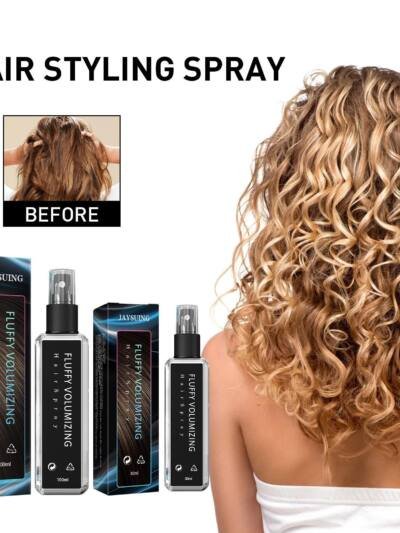 Hair Setting Spray - Volumizing  Moisturizing Styling Spray With Niacinamide, Purslane Extract & Acetyl Glucosamine  Long-Lasting Hold & Fresh Fragrance, 100ml Gel Haircare