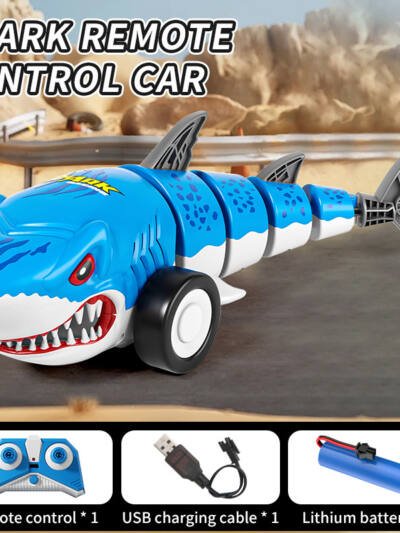 Remote Control Shark - Blue - Single Battery,The Default Shipping Color Is Blue.