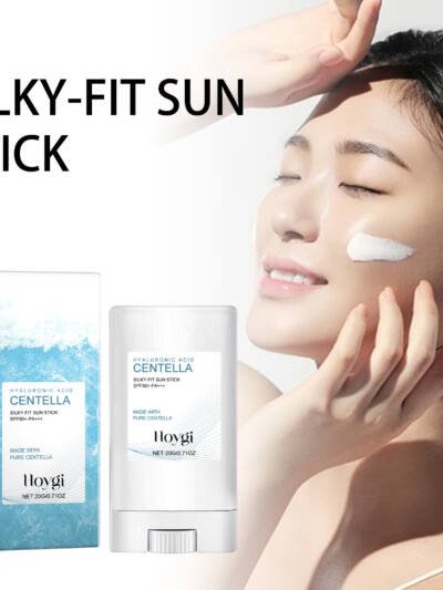 Hoygi Hyaluronic Acid Sunscreen Stick Gentle Moisturizing UV Protection For Sunburned And Reddened Skin
