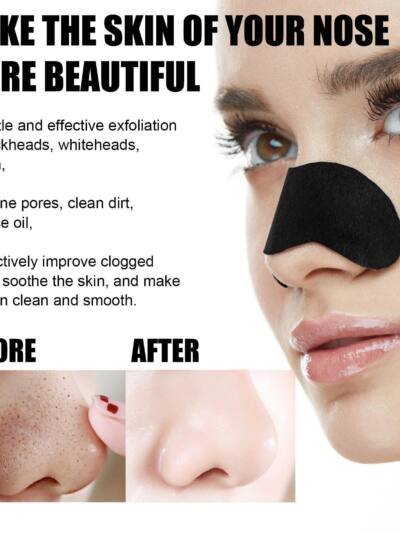 10 Pcs Blackhead Nose Patch Nose Pore Cleansing Strips Deep Cleansing Blackhead Remover Strips For Women Men