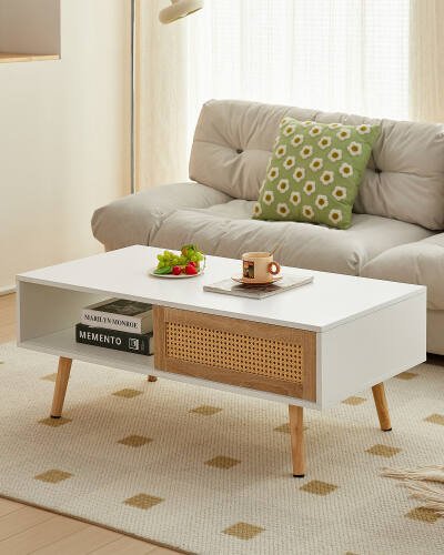 41.34 Inch Rattan Coffee Table