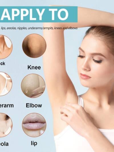 EELHOE Black Echinacea Repair Cream Repair Underarms Arms Knees Joints Dark Moisturizing Whitening Body Cream