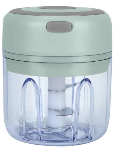 Mini Electric Garlic Chopper Ginger Chopper With 8.45OZ Capacity Cordless Garlic Mincer Food Chopper