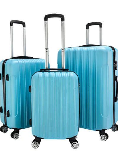 3-in-1 Multifunctional Large Capacity Traveling Storage Suitcase Blue