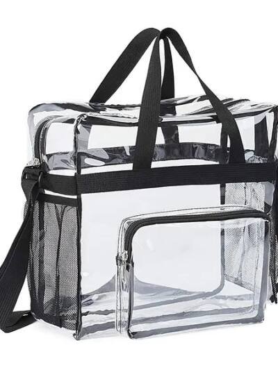 Clear Crossbody Bag Stadium Approved Clear Transparent Shoulder Bag
