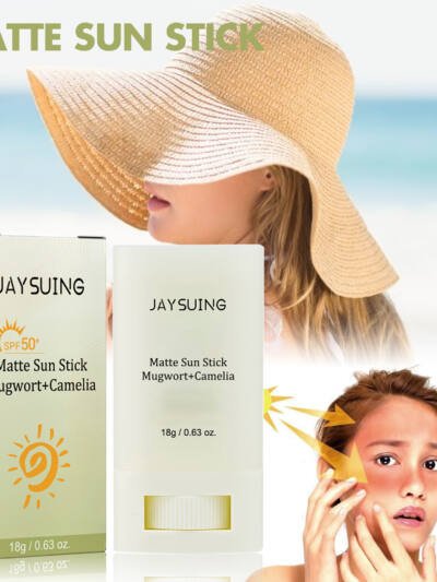Jaysui Matte Protective Stick Protects UV Rays, Moisturizes, Repairs, Brightens Skin, Refreshing Skincare Cream For Summer