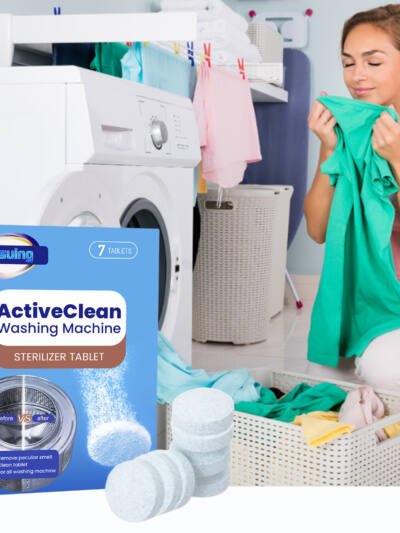 Jaysuing Washing Machine Cleaning Tablets Washing Machine Trough Automatic Roller Cleaning Dirt & Odor Cleaning Tablets