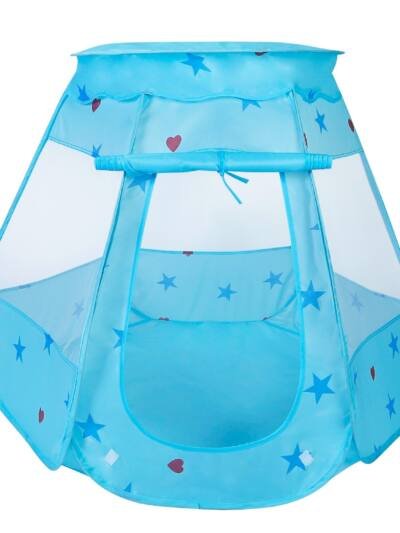 1Pc Kids Popup Game Tent Indoor Outdoor Castle Game Play Tent Birthday Gift For Kids  No Balls Light Included