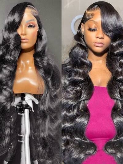 Wig Human Hair Body Wave Lace Front Wigs Wholesale Glueless Hd Lace Frontal Wigs