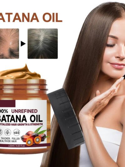 Batana Oil From Honduras - Get Fuller, Thicker, Healthier Hair - Great Gifts For Women  Men Conditioner Haircare Silky - Hair Nutrition