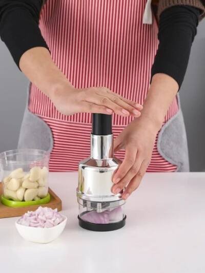 Manual Vegetable Chopper, Slicer & Dicer