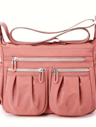 Only Self Pickup---Shoulder Handbag For Ladies Roomy Multiple Pockets