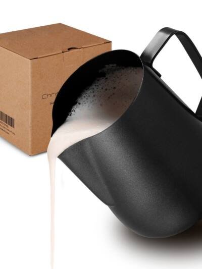 Stainless Steel Milk Frothing Jar - 350 Ml, Matte