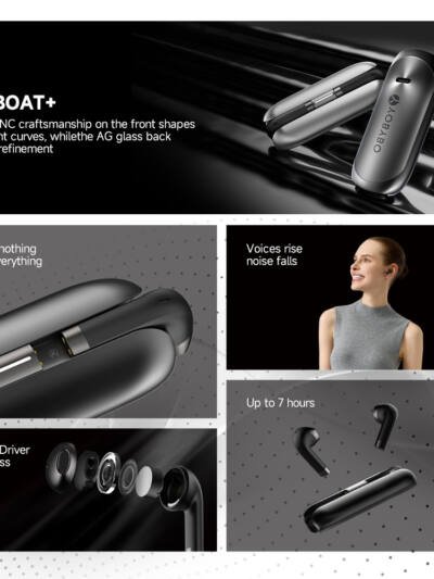 Bluetooth Headset - High Sound Quality Wireless Binaural Mini In-ear Sports Noise Cancellation