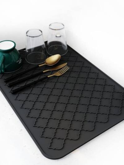 Heat-Resistant Silicone Dish Drying Mat