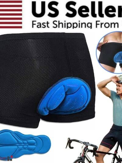 Men Women Cycling Shorts Bicycle Bike Underwear Pants With Sponge Gel