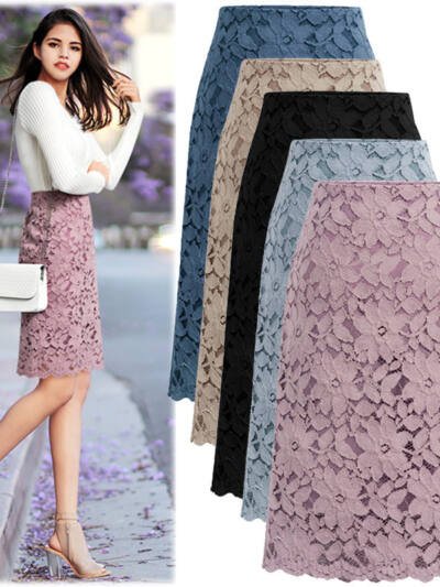 Water-soluble Lace Skirt