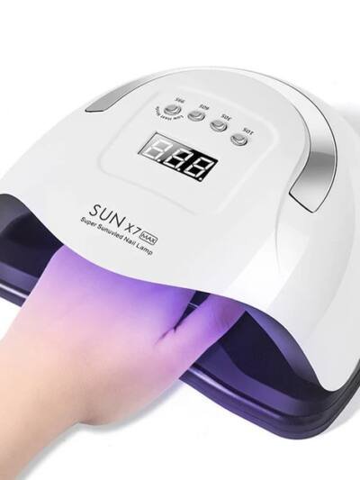 220W Nail Dryer LED Lamp UV Light Polish Gel Curing Machine Electric Manicure