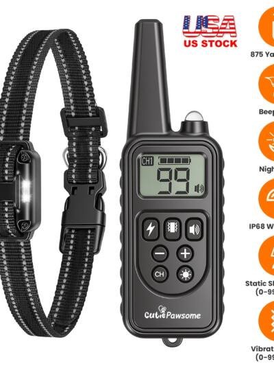 Dog Training Collar With Remote
