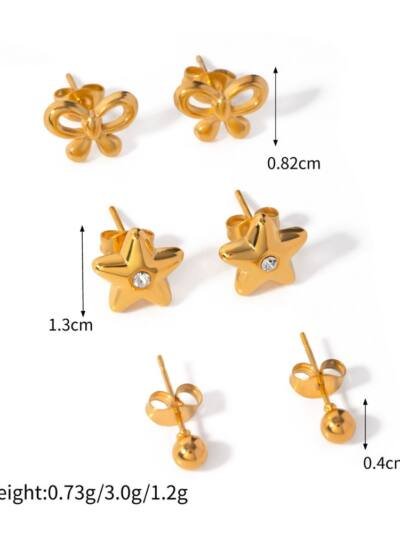 Metal Women's Premium Niche Earrings