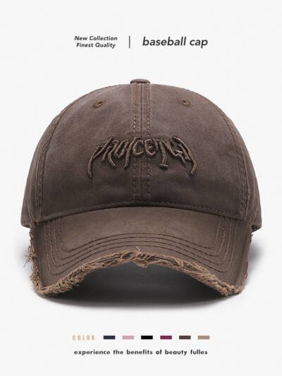 Men's 3D Embroidered Letter Baseball Cap