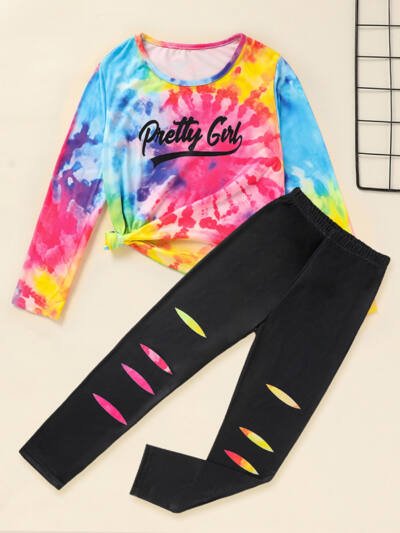Toddler Girl 'Pretty Girl' Top & Pants Set
