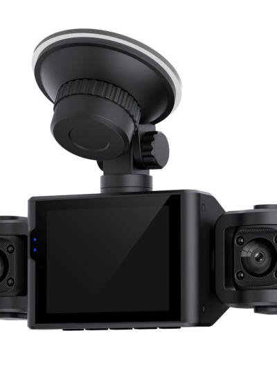 3 Channel Dash Cam 360-degree Camera HD 4K 1080P 3 Lens Driving