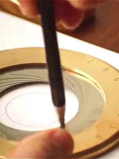Circular drawing tool