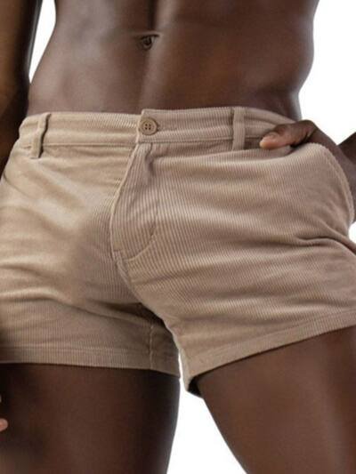 Mens Casual Mid-length Shorts Beach Shorts