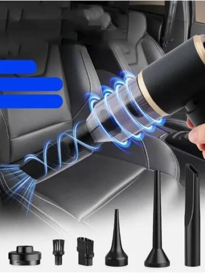 4in1 13000Pa Cordless Mini Handheld Vacuum Cleaner Wet & Dry Battery Car Office Home DE