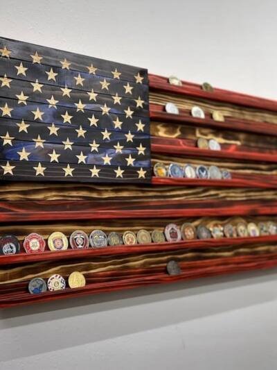 Creative Wooden Craftwork Independence Day Home Decoration
