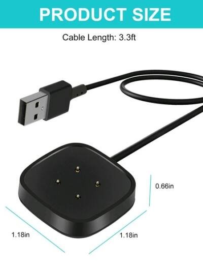 Charging Dock for Fitbit Sense & Versa 3/4