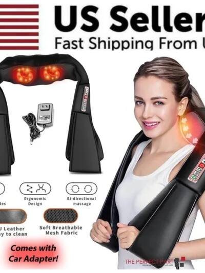 Shiatsu Neck & Back Massager Pillow with Heat