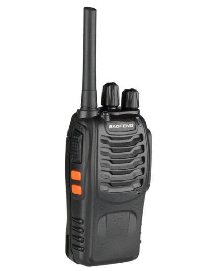 American Standard Analog Walkie Talkie, Handheld With Headphones And