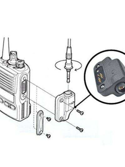 VX CN8 Audio Adapter for VX-581/582 Series Radios