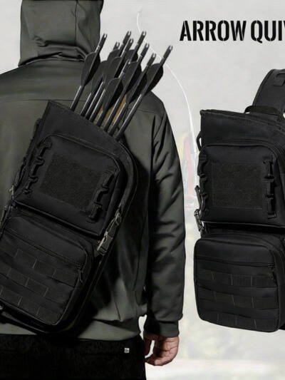 Foldable MOLLE Hip Arrow Quiver for Archery