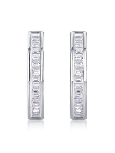 1The Dawn Of Luxury Fashion Diamond Earrings Earrings Studded With Mosan Diamond Silver Jewelry Prohibit Tk Sales