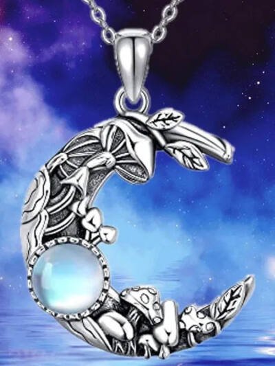Bohemian Retro Moon Men And Women Pendant