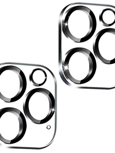 2Packs Ultra HD Camera Lens Protectors 9H Hardness Tempered Glass