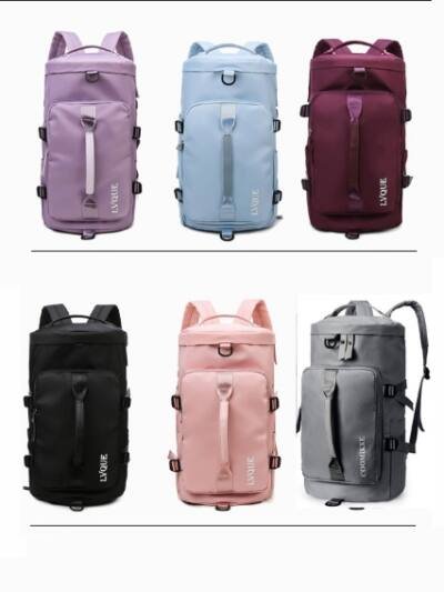 3-Way Convertible Gym Bag Backpack
