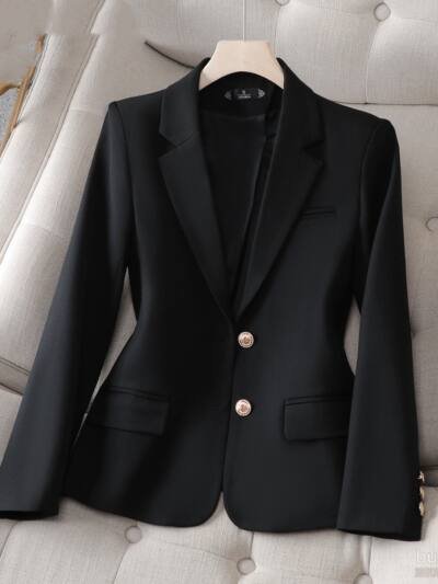 Professional Suit Formal Women's Coat Overalls