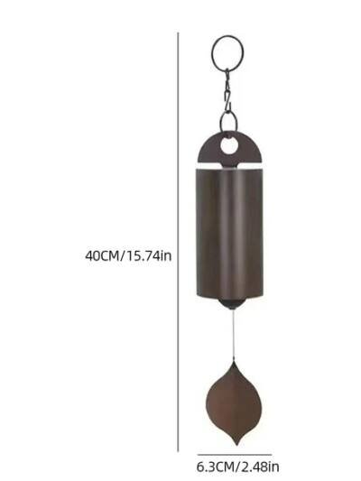 Large Deep Resonance Serenity Metal Bell Heroic Wind Chimes Outdoor Garden Decor